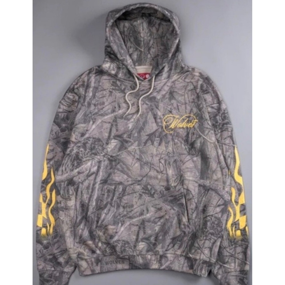 Darc Sport Camo  Burnout Bishop  Hoodie 1 of 500 size L - Picture 2 of 2